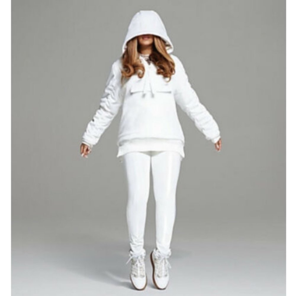 ADIDAS Ivy Park "Icy Park" 1/2 Zip Sherpa Jacket